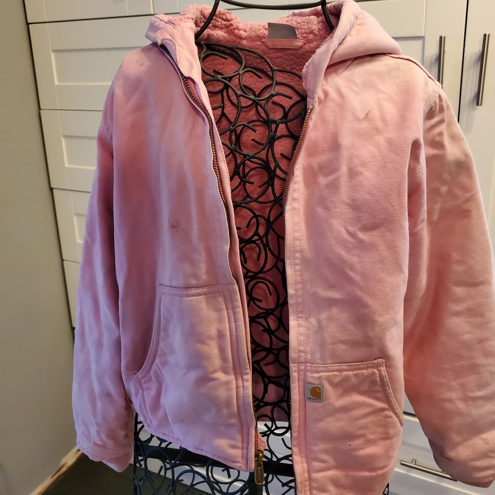 Youth Pink Carhartt Jacket